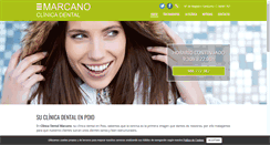 Desktop Screenshot of dentalmarcano.com